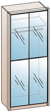 Шкаф для одежды ШК-1218