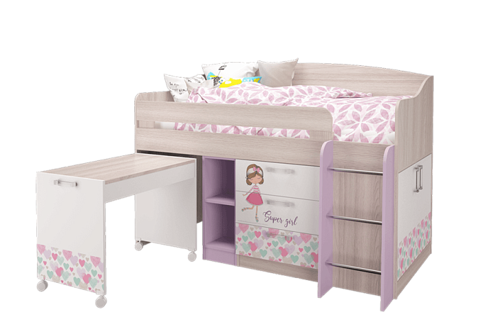 Кровать-чердак   