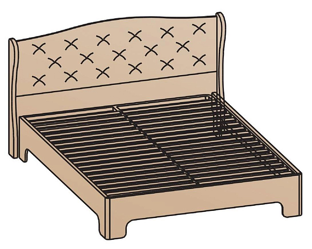 Кровать 180х200   КР-1704