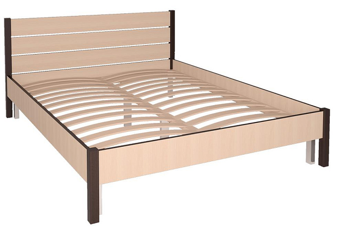 Кровать двойная (Без основания)   КН-001