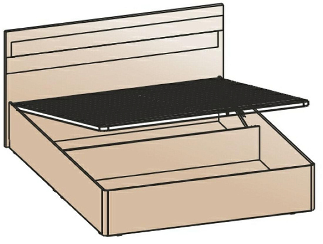 Кровать с подъемным механизмом 160х200   КРП-202