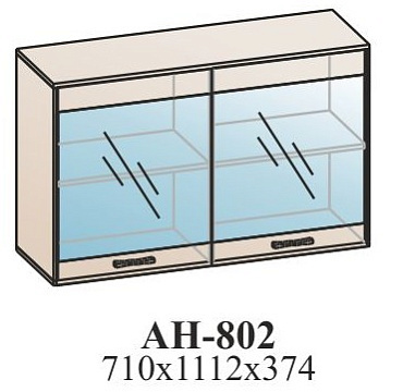 Полка настенная АН-802