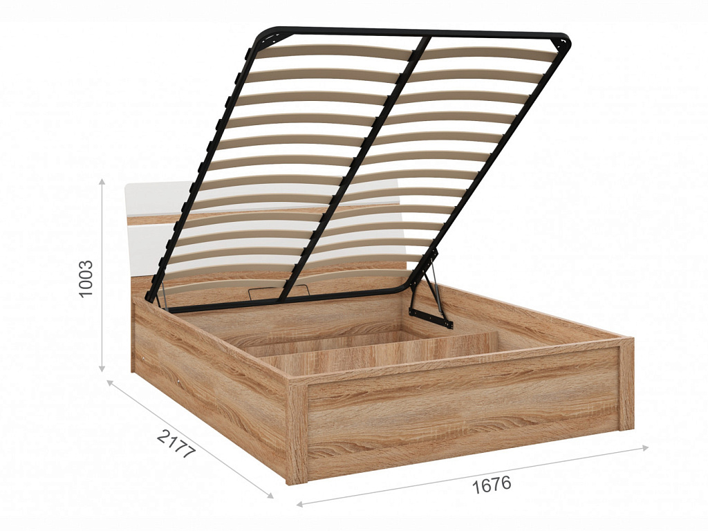 Кровать 160х200 с подъёмным механизмом   