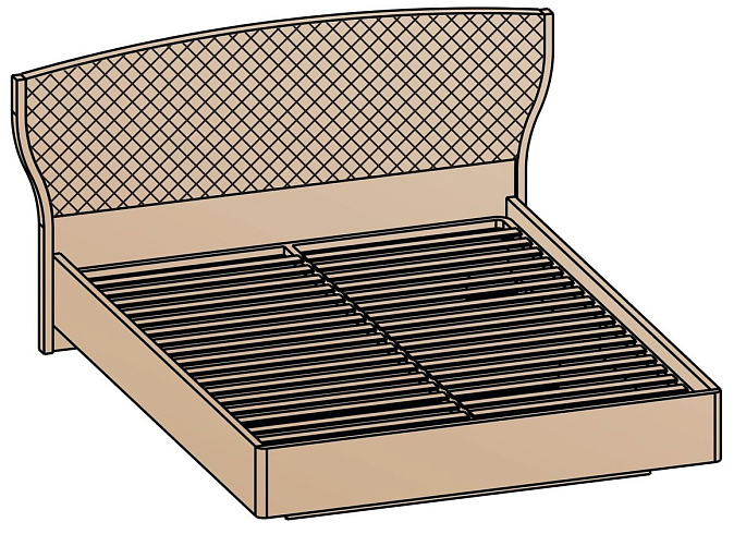 Кровать 180х200 (основание 16 мм)   КР-20-16-18