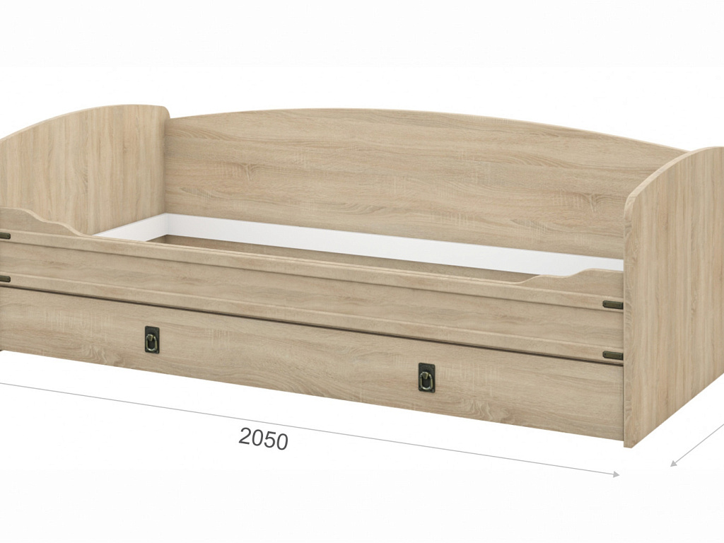 Кровать-Топчан 90 без основания   