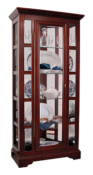 Шкаф с витриной ММ-174-01
