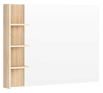 Зеркало с полками 30