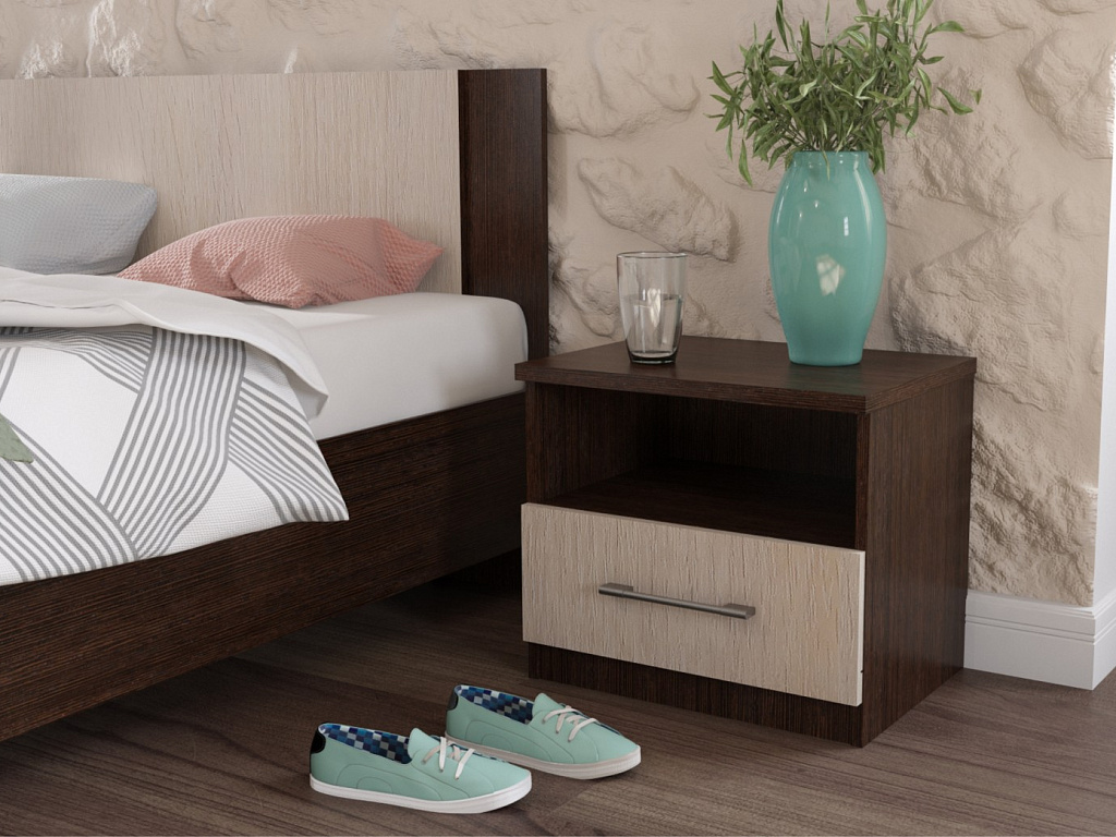 Тумбочка прикроватная (комплект 2шт)   