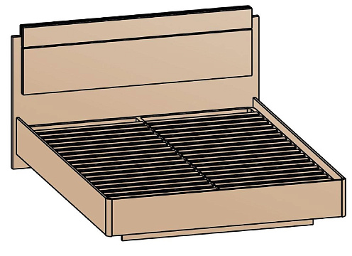 Кровать 180х200 КР-8-16-18