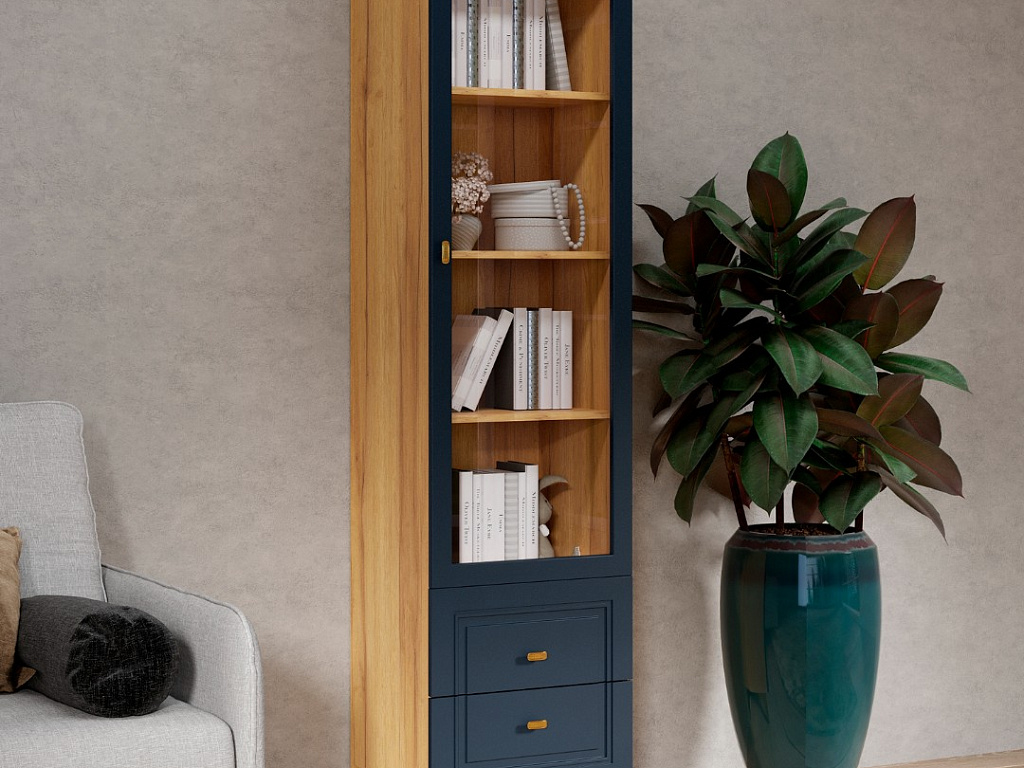 Пенал-витрина   