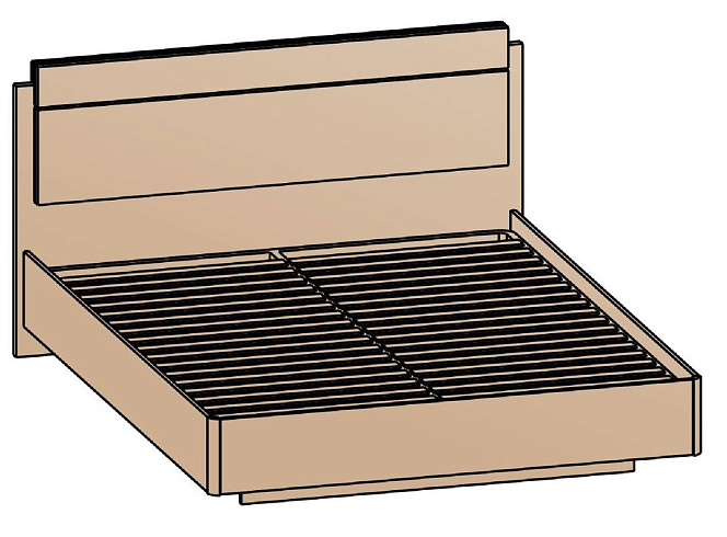 Кровать 180х200   КР-8-16-18