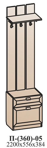 Вешалка    П-(360)-05