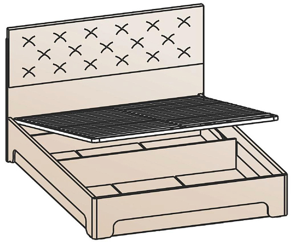 Кровать с подъемным механизмом 180х200   КРП-1204