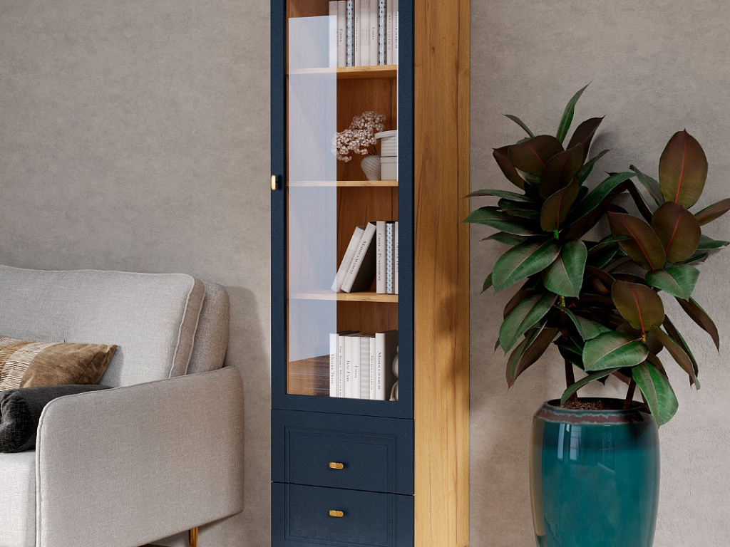 Пенал-витрина   