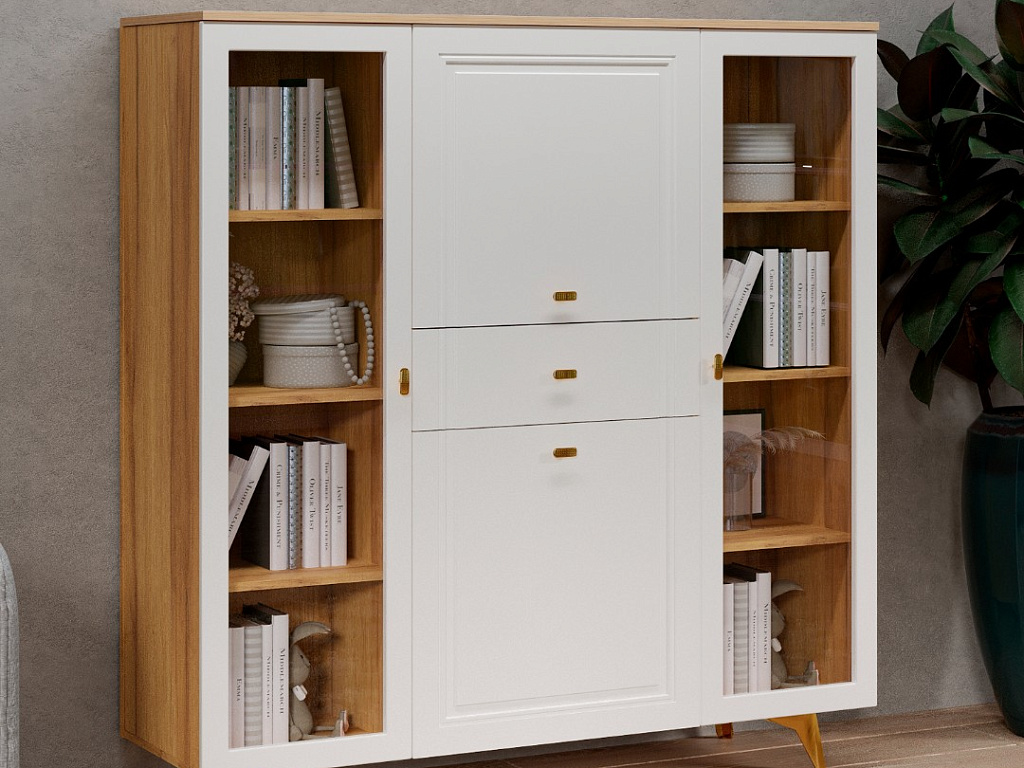 Пенал низкий (2 стекл)   