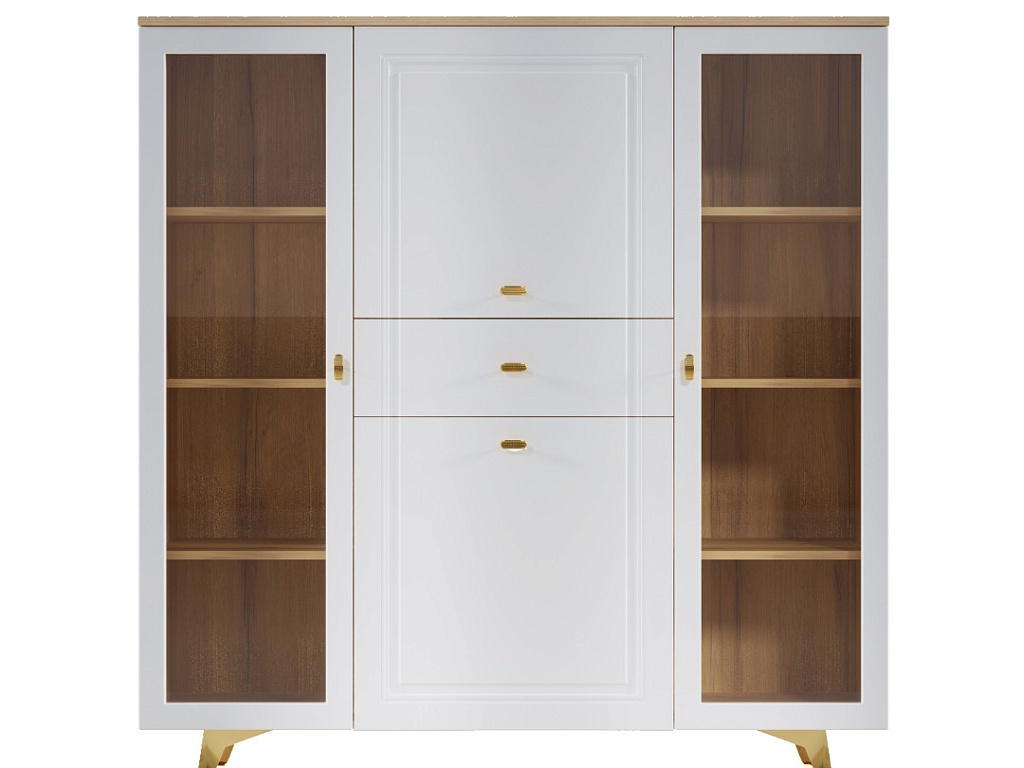 Пенал низкий (2 стекл)   