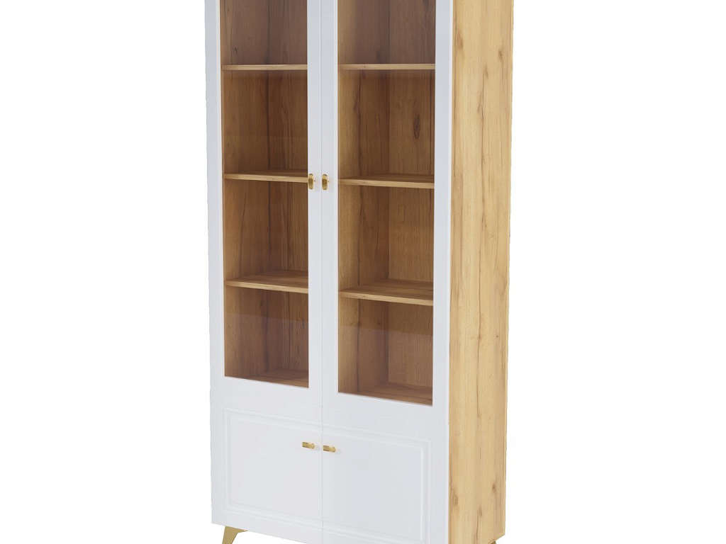 Пенал-витрина 2-дв   