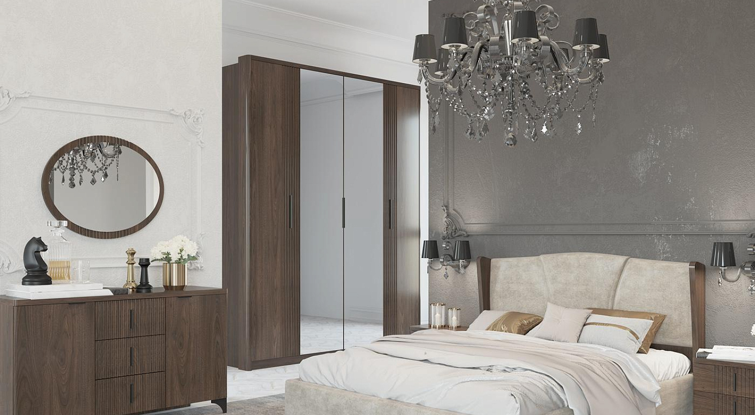 Шер Дуб апрель темный