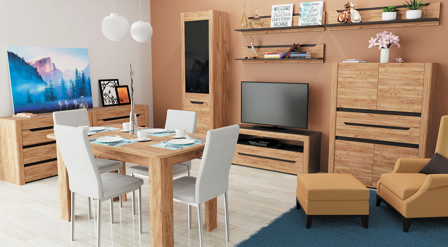 Афина Дуб крафт