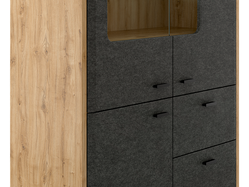 Тумба с подсветкой  Grace KOM2W1D2S_LED