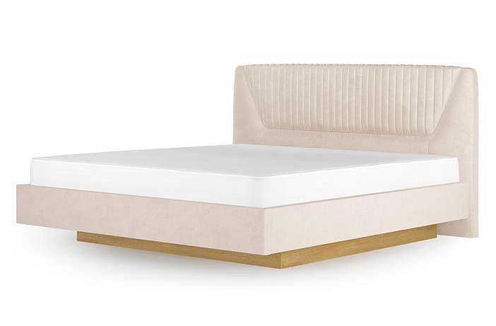 Кровать 11М2 с подъемным механизмом 1400 Микровелюр Catania Ivory   