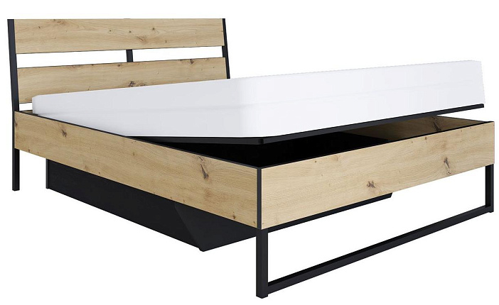 Кровать с подъемным механизмом    LOZ/160/B