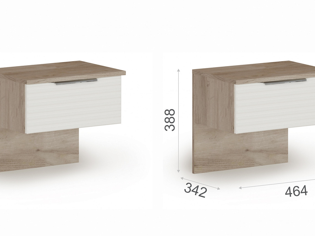 Тумба 1ящ (2шт.)   