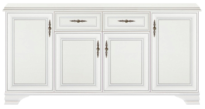 Тумба  Kentaki Белый KOM4D2S