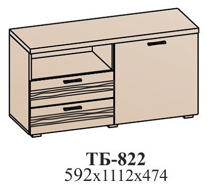 Тумба для ТВ ТБ-822