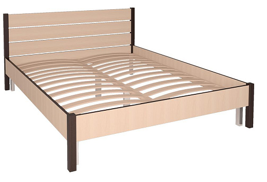 Кровать двойная (С основанием) КН-001