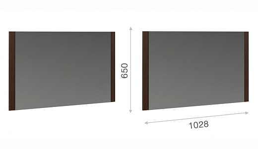 Зеркало Венге 