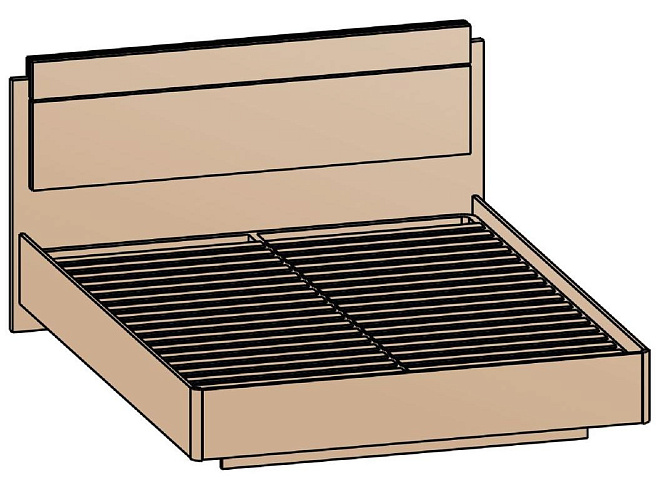 Кровать 180х200   КР-8-16-18