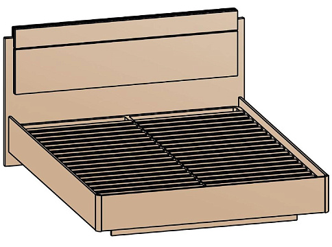 Кровать 140х200 КР-8-16-14