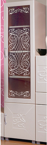 Шкаф с витриной (левый/правый)   КМК 0413.1