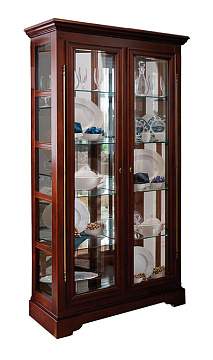 Шкаф с витриной ММ-174-06