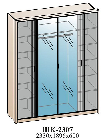 Шкаф для одежды   ШК-2307