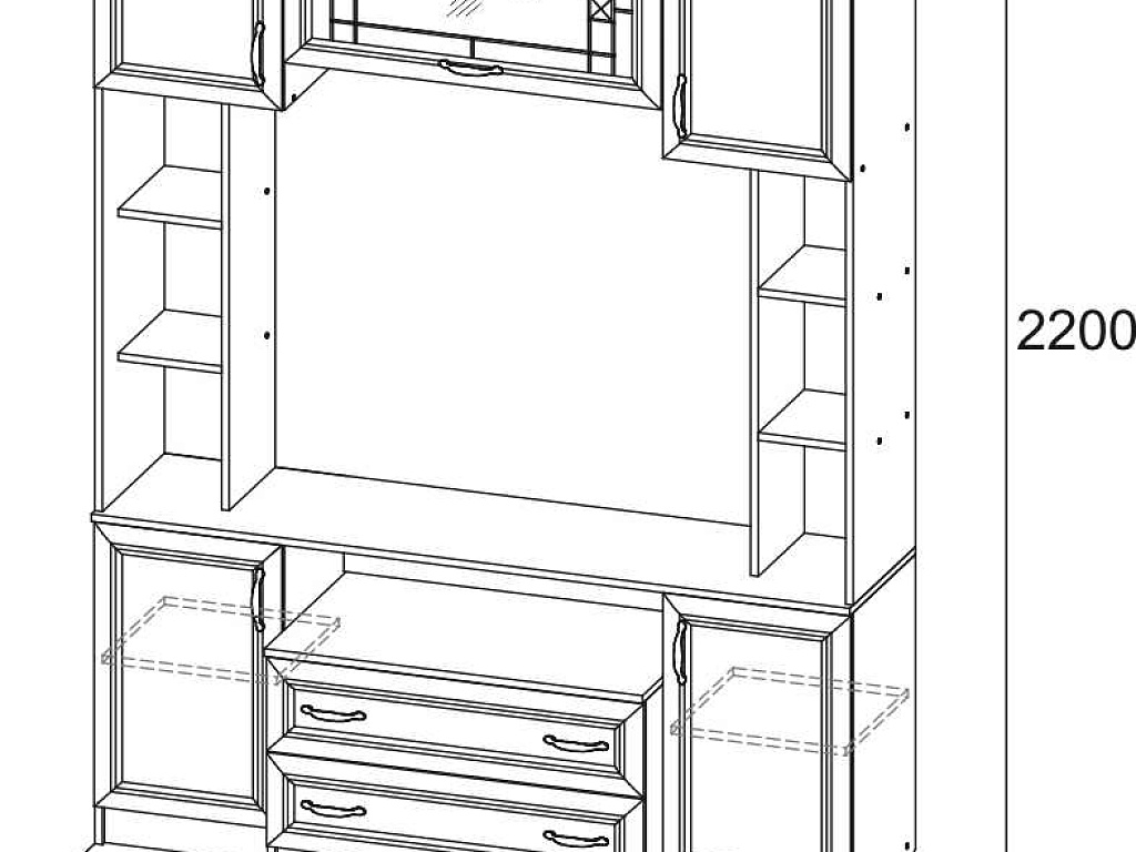 Тумба для ТВ   00-00103038