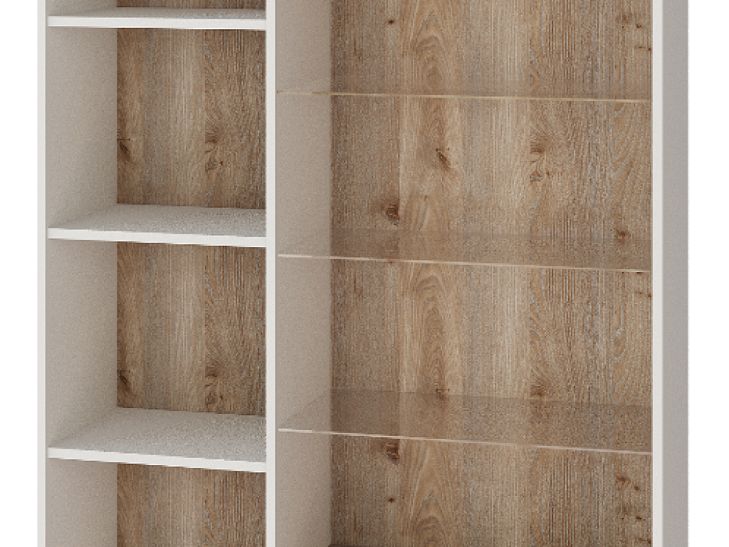 Шкаф комбинированный 2х-дверный   6