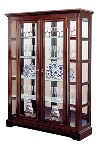 Шкаф с витриной   ММ-174-02