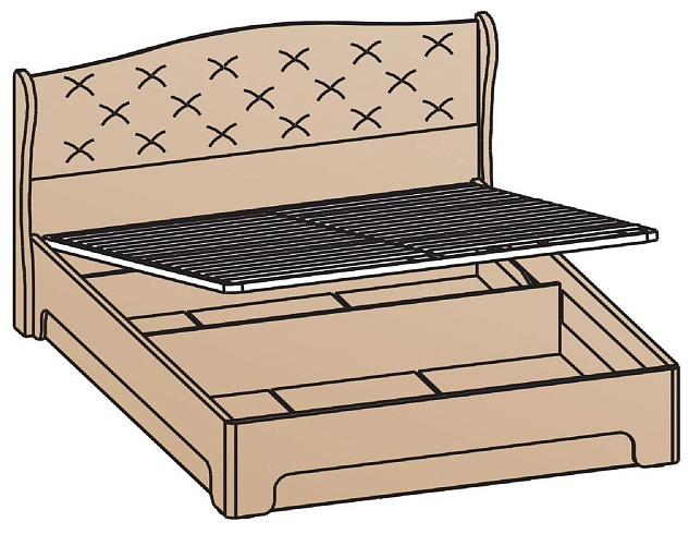 Кровать с подъемным механизмом 160х200   КРП-1703