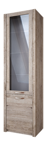 Шкаф с витриной   1779