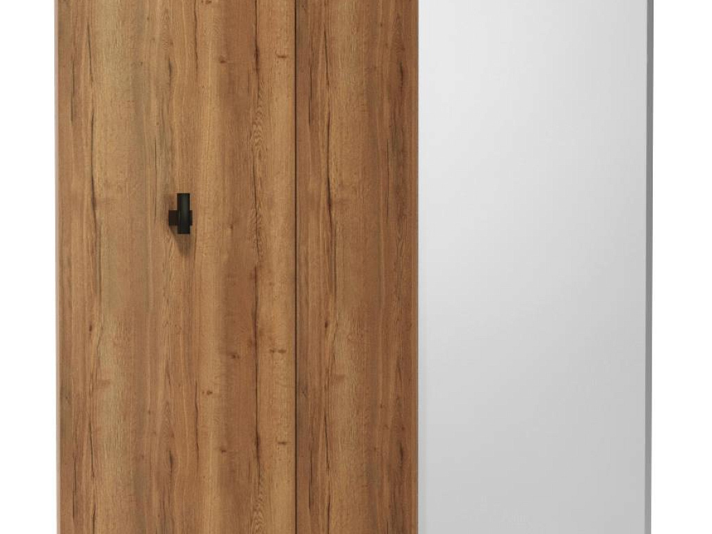 Вешалка с зеркалом (600)   000101616