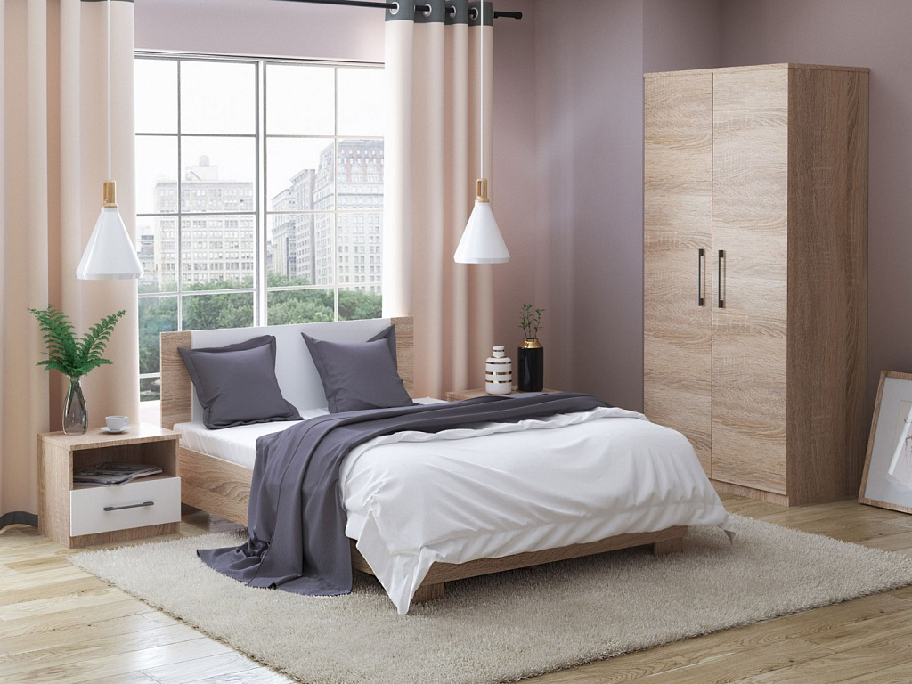 Шкаф 2-дверный   