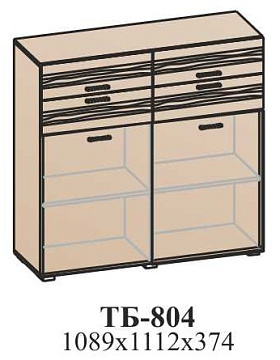 Тумба для обуви  ТБ-804