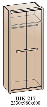 Шкаф для одежды ШК-217