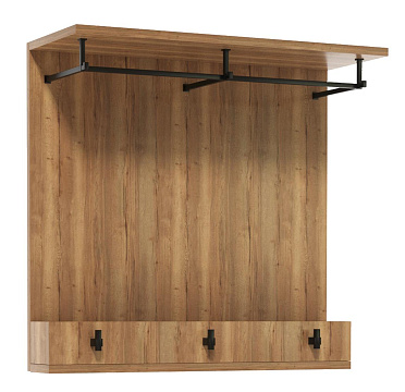 Вешалка с полкой 000101623