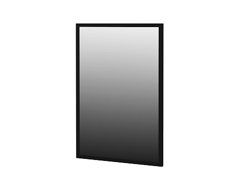 Зеркало навесное (профиль чёрный) МН-042-15