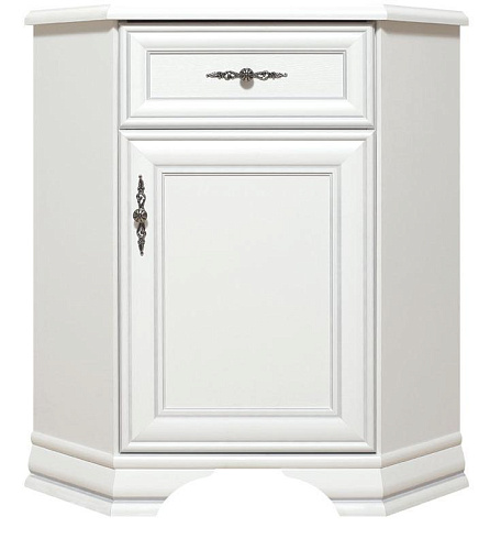 Тумба  Kentaki Белый KOMN1D1S/P